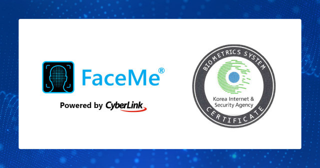 CyberLink FaceMe® 안면인식 엔진 이미지.