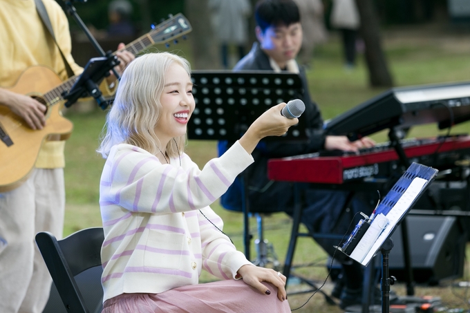 맑은 공기 라이브 현장. @경동나비엔