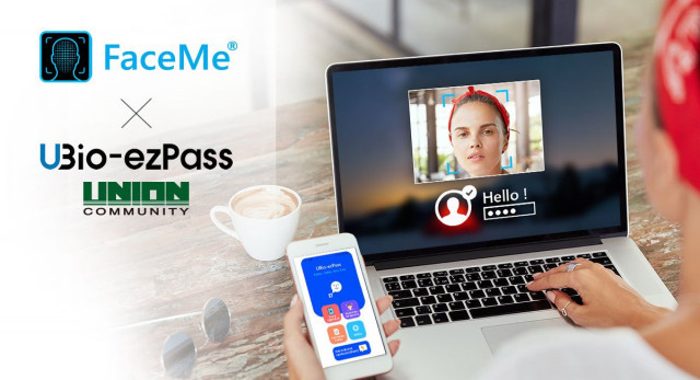 CyberLink의 FaceMe® 안면인식 기술이 한국 UNIONCOMMUNITY의 최신 신원확인 솔루션인 UBio-ezPass에 탑재됐다. @ CyberLink