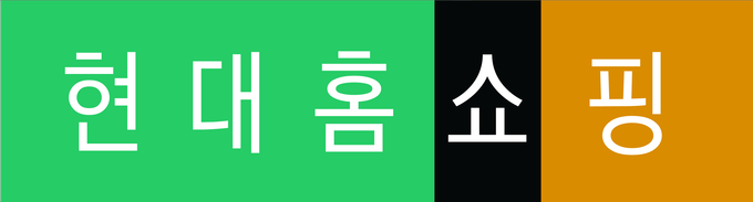 현대홈쇼핑 국문 CI.