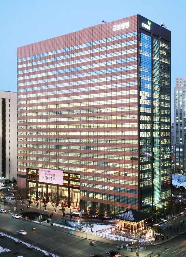 교보생명 전경.