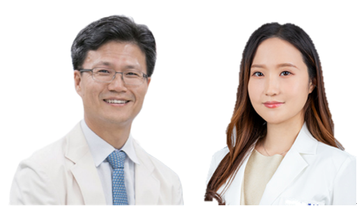 삼성서울병원 김재현 교수(좌측), 대구가톨릭대학교병원 권소윤 교수(우측). 사진/휴온스