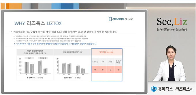 휴메딕스, 의료진 대상 리즈톡스 웨비나 개최