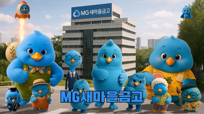 새마을금고, AI파랑새와 국악 CM송을 앞세운 신규 CF 공개