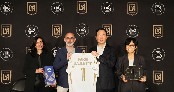파리바게뜨, 식품업계 최초 美 ‘LAFC’와 공식 파트너십 체결