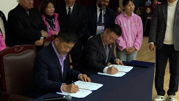 니즈퍼샌드-GTTF 업무협약 체결.. 'TOMATOK'으로 150개국 태권도 리더 언어 장벽 해소 선언